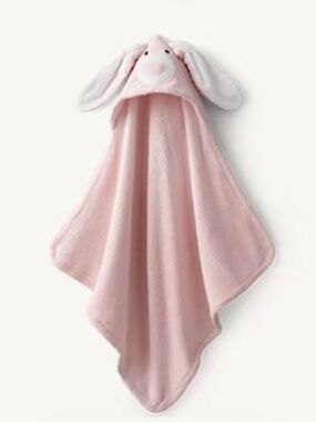 RH baby & child -ANIMAL HOODED TOWEL - CHILD Petal Bunny